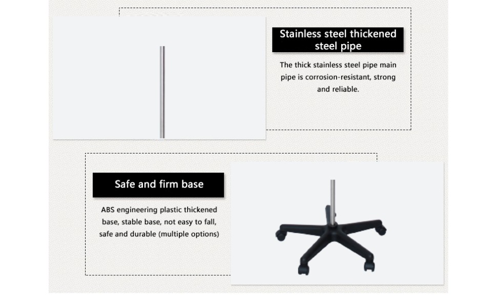 i v stand / saline stand ss / stainless steel