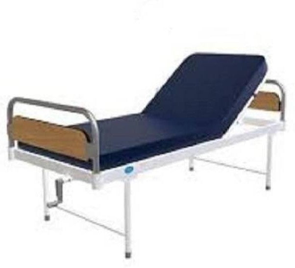 Medico Steel Manual Hospital Bed / semi flower bed