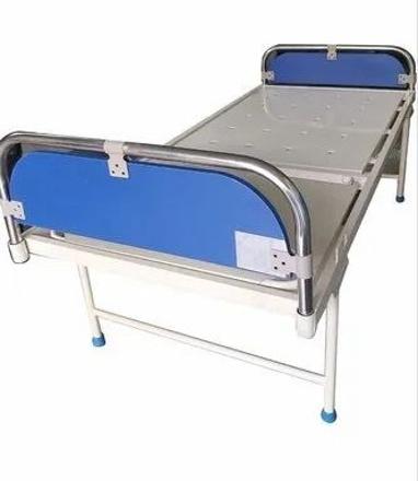 Medico Steel Manual Hospital Bed / semi flower bed