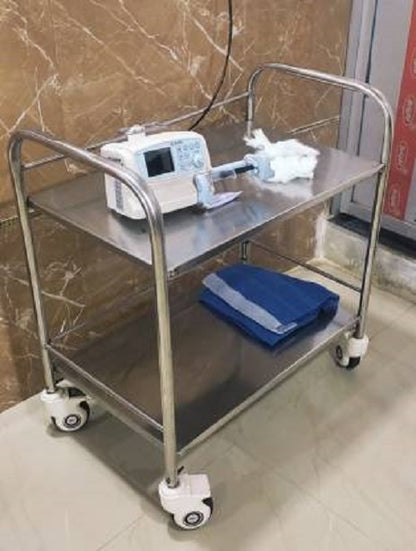 instrument trolley stainless steel