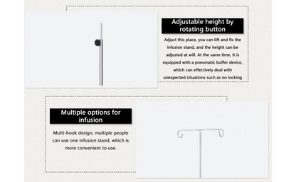 i v stand / saline stand ss / stainless steel